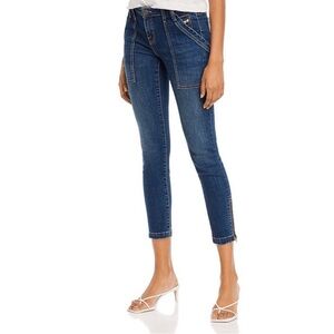 Joie Park Denim Ankle Zip Jeans in Cruise Blue